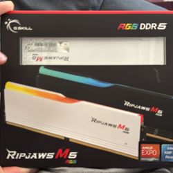 SEND OFFERS AND TRADES G.SKILL Ripjaws M5 RGB 64GB (2x32GB) DDR5-5200 RAM Kit