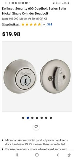 Kwikset Deadbolt 