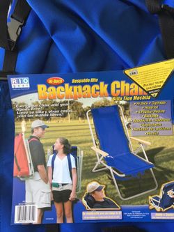 BackPack Chairs NEW