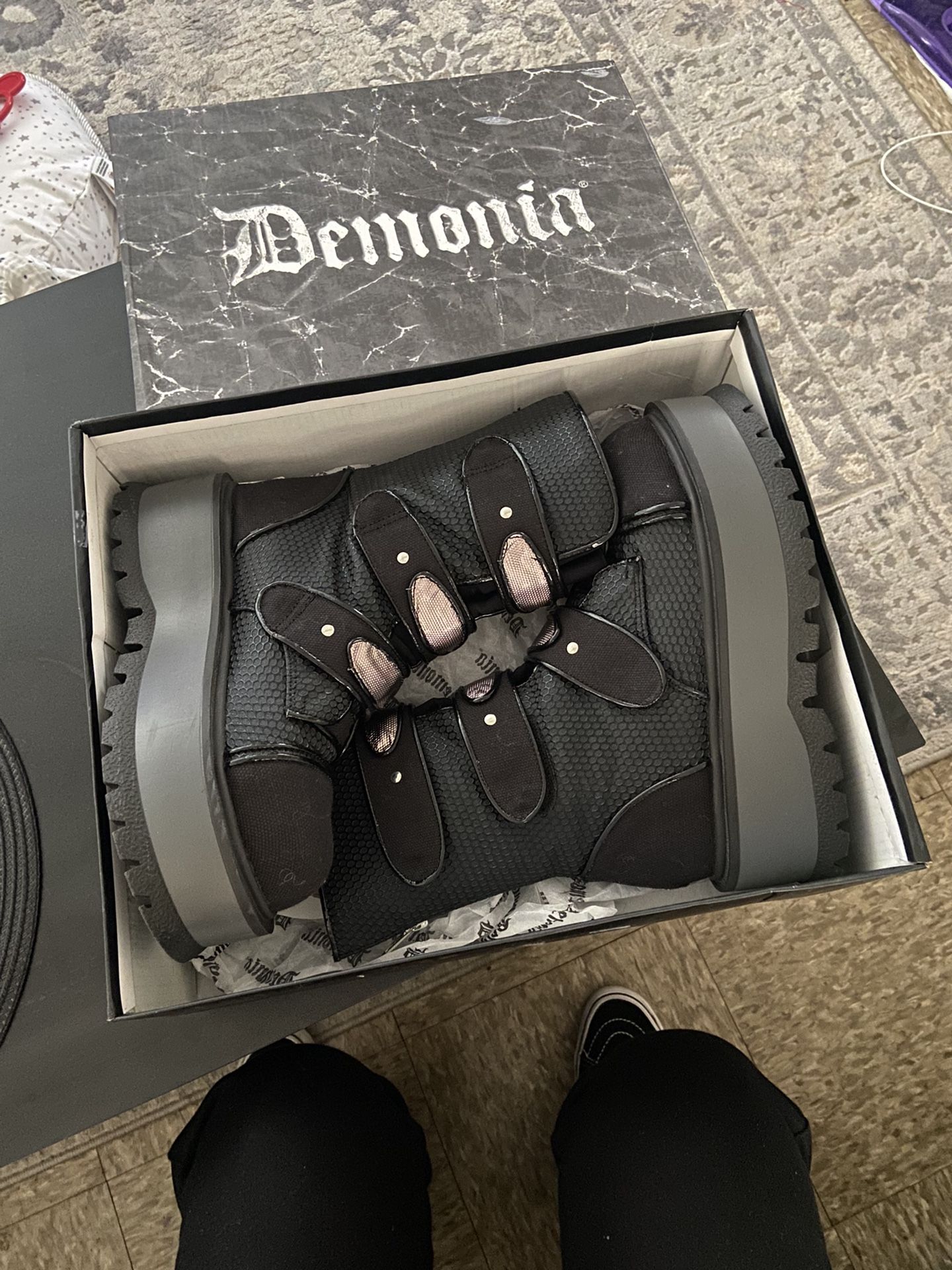 Demonia Platform Boots Size 6