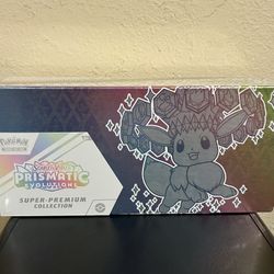 Pokemon Prismatic Evolutions SPC Super Premium Collection Box