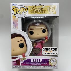 (NEW) Funko POP! Disney: Beauty and The Beast #1137 Winter Belle, Diamond Glitter Exclusive Perfect Gift for any Beauty and the Beast Fan or Collector