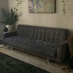 Grey Couch/Futon