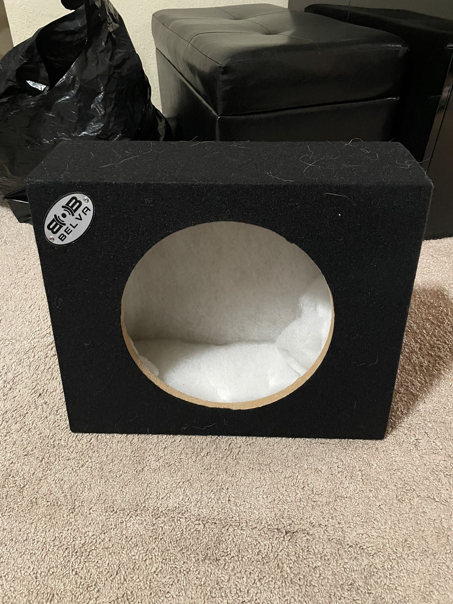 12” Angled Subwoofer Box