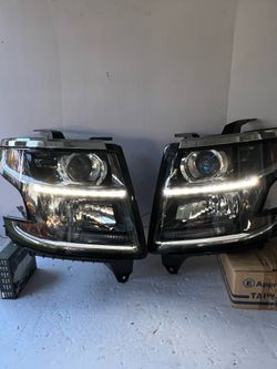 Chevy Tahoe suburban 2015-2020 headlights
