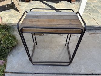 Industrial Style Side Table