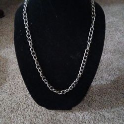 Silver Chain Necklace 