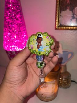 Tiana princess and the frog badge reel