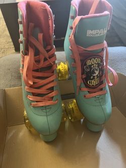 Impala skates with moxi wheels