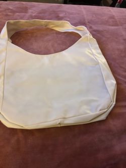 Cream Shoulder Hobo Bag