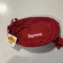 Red Supreme Fanny Pack 