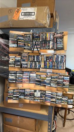 18 Boxes of Original DVDs