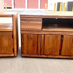 Cabinet/Console - TV/Stereo Console & TV Cart