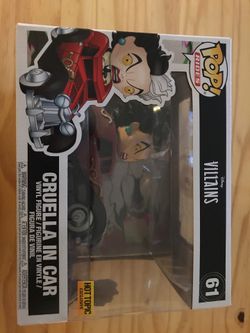 Cruella In Car Funko Pop
