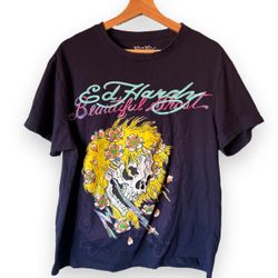 Ed Hardy Beautiful Ghost T-Shirt