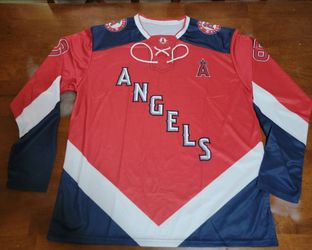 Angels 2026 Hockey Theme Shirt Long Sleeve XL