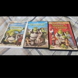  Shrek dvd bundle