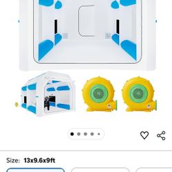Inflatable Paint Booth 13x9.6x9ft