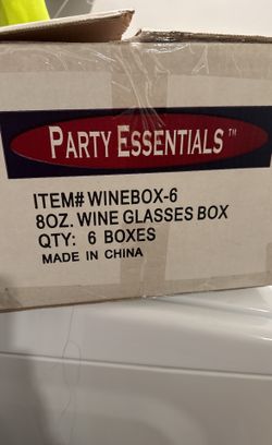 Party Plastic Wine Glasses