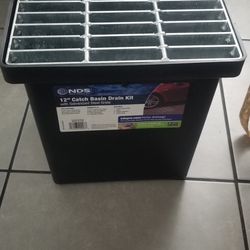 Square catch basin drain kit
