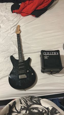 Rogue Electric Guitar with G-10 Amp