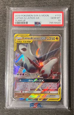 Latias & Latios GX Tag Team PSA 10 Gem Mint