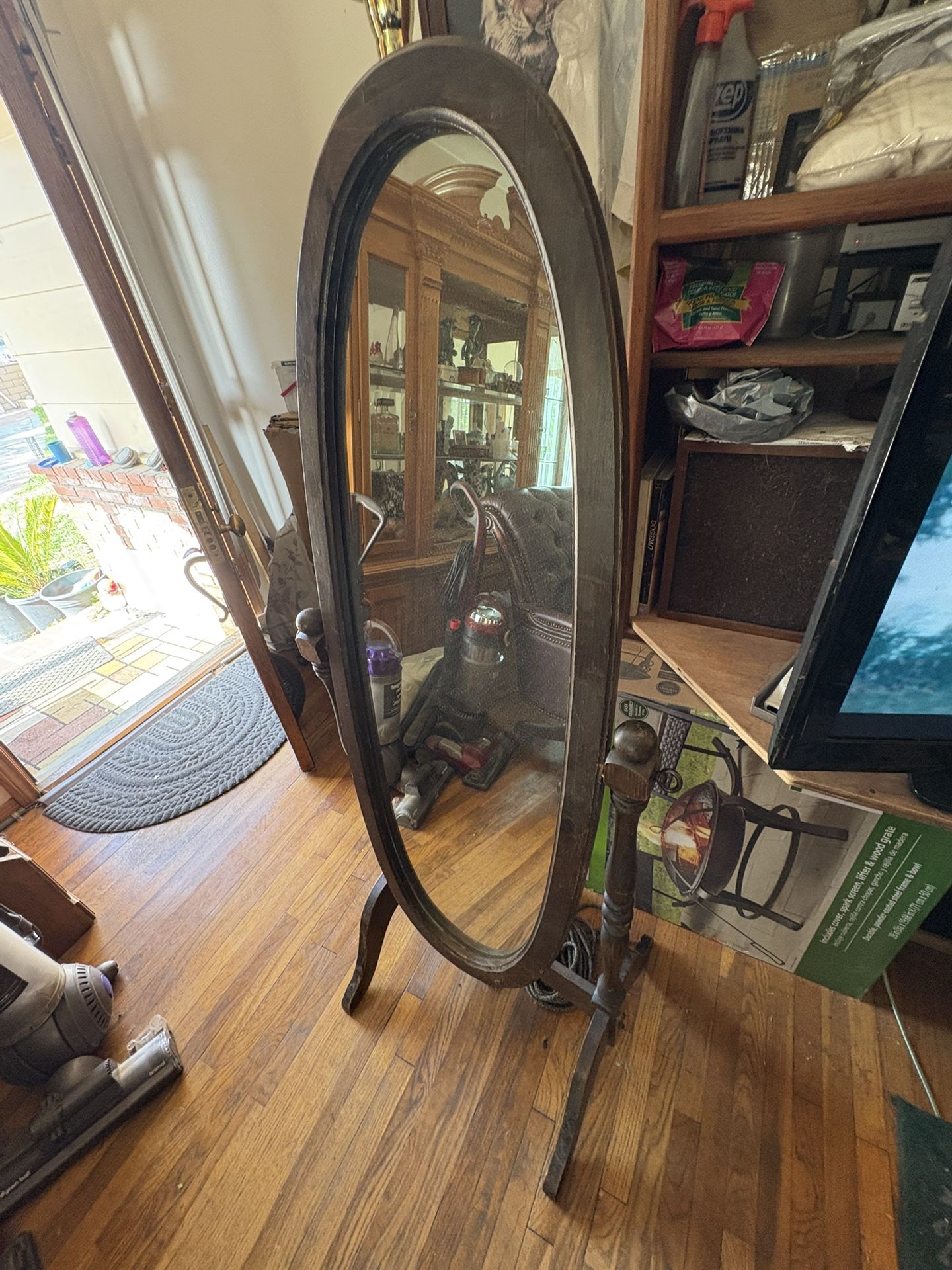 Antique Swivel Mirror