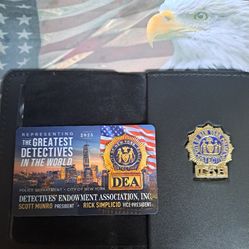 NOVELTY NYPD NYC DEA DETECTIVE RARE INTERNAL AFFAIRS BUREAU MINI WALLET FREE COURTESY 2025