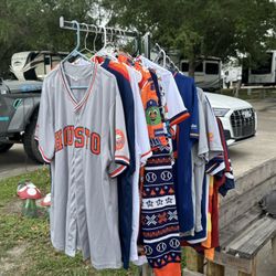 Houston Astros Give Away Jerseys New 