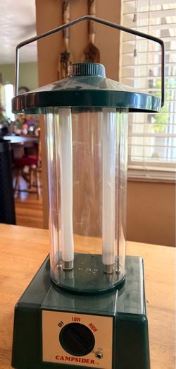 Campsider Camping Lantern twin tube fluorescent