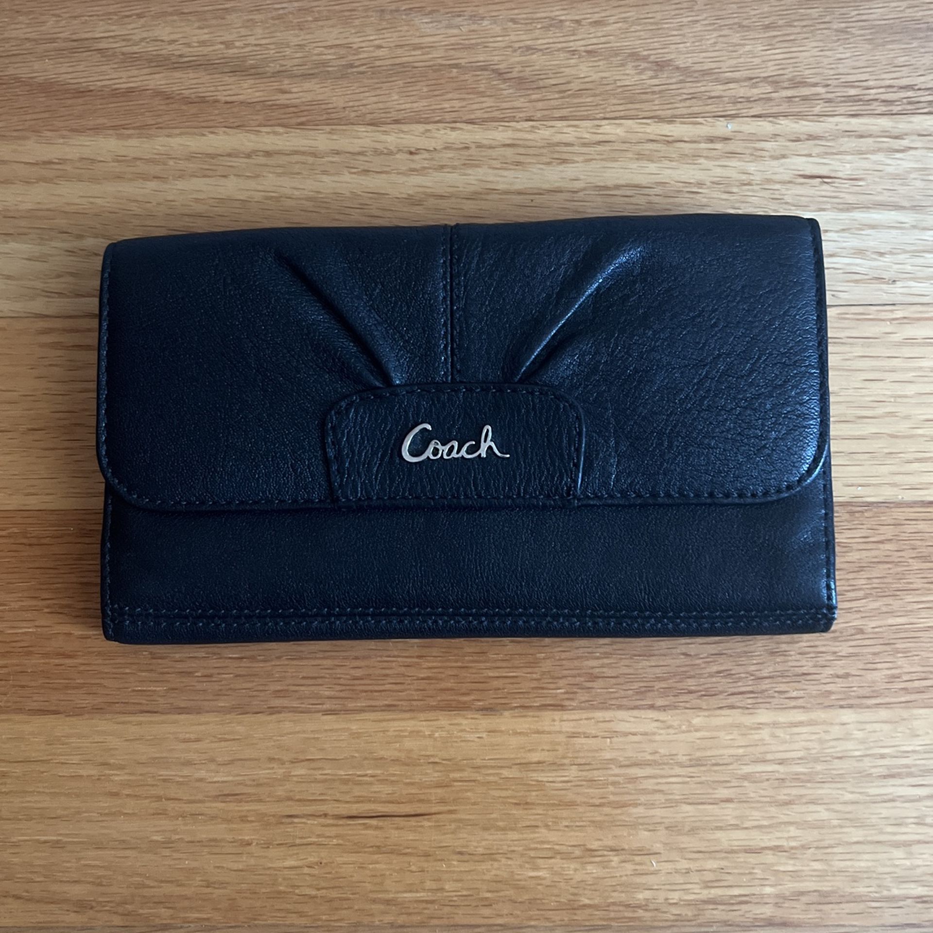 Coach Black Wallet