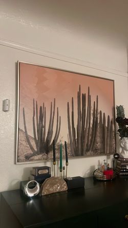 World Market cacti print
