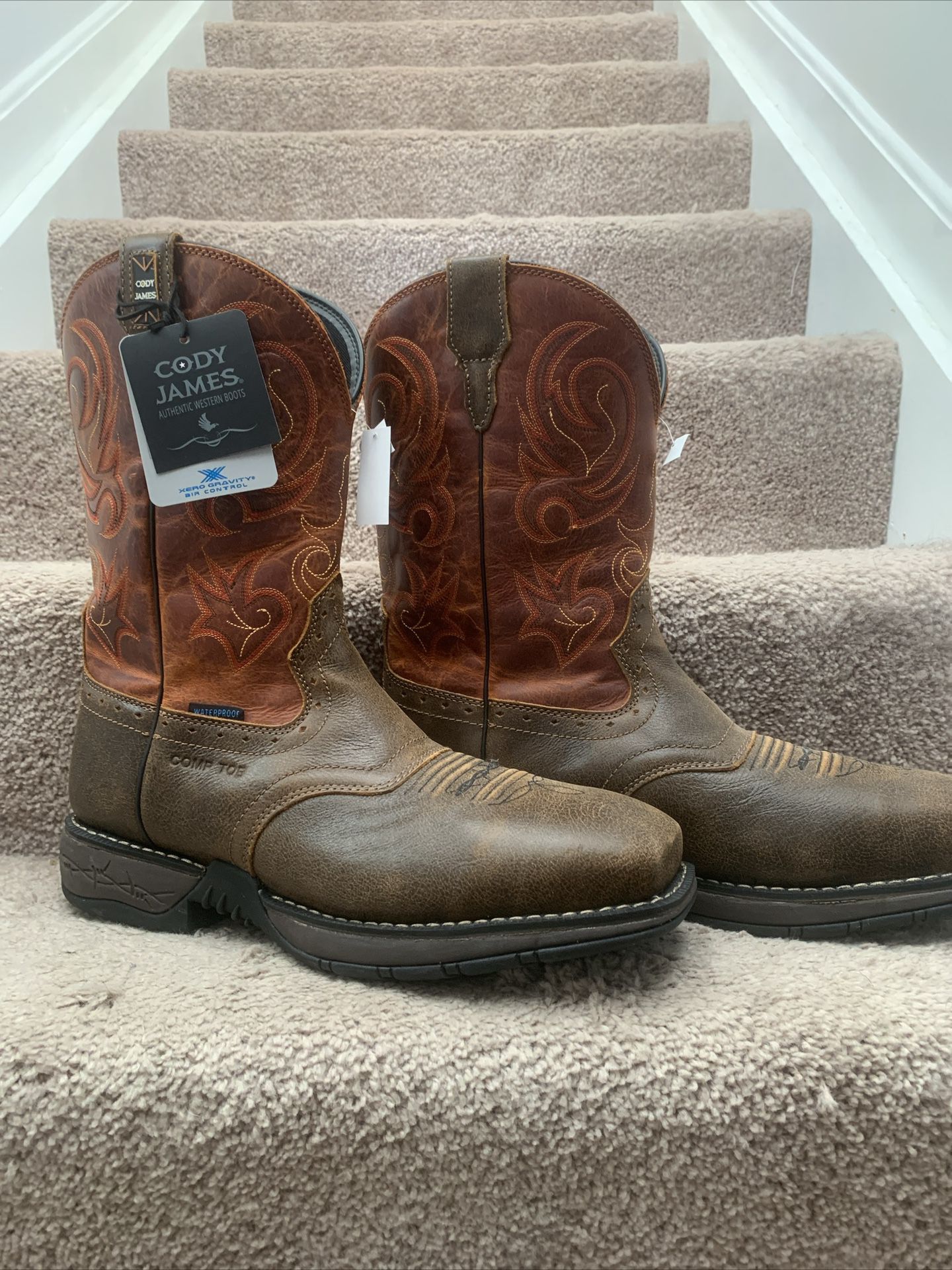 Cody James boots size 15 Wide mens Comp Toe