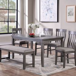 Dining Table Set With Bench