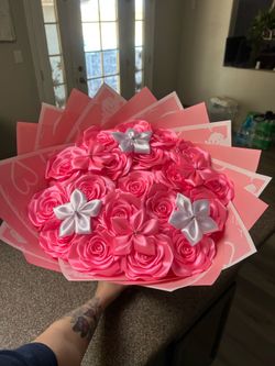 Pink flowers