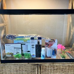 New 20 gal Tall Tank with Accessories