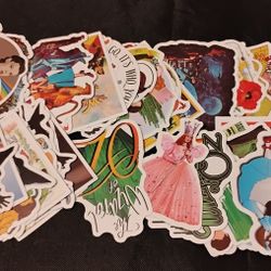 Wizard of Oz Sticker lot of 50 
