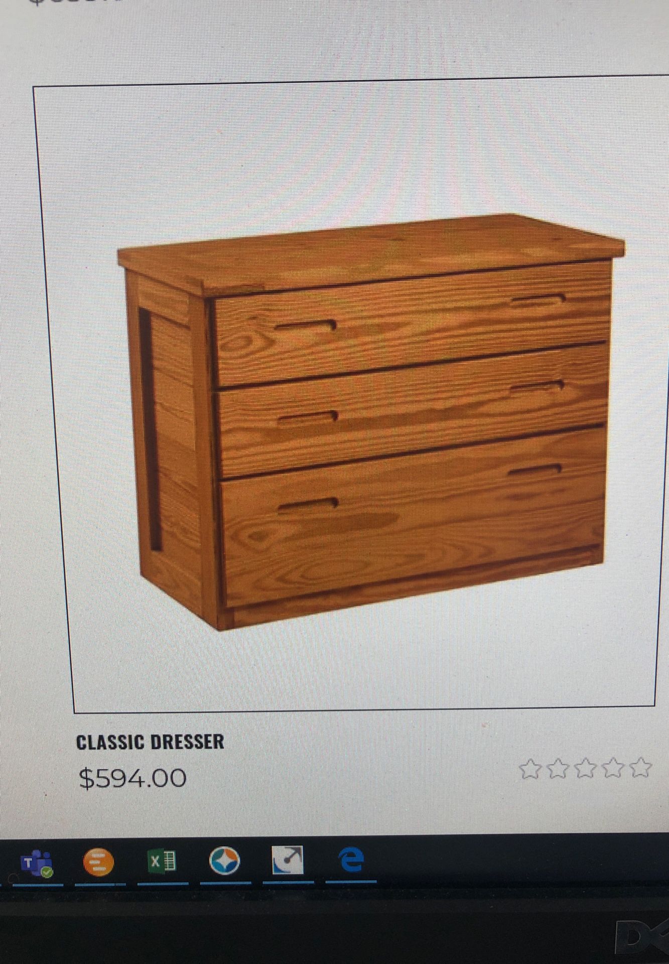 This End Up dresser
