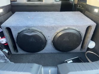 jl audio 2 12s with amp