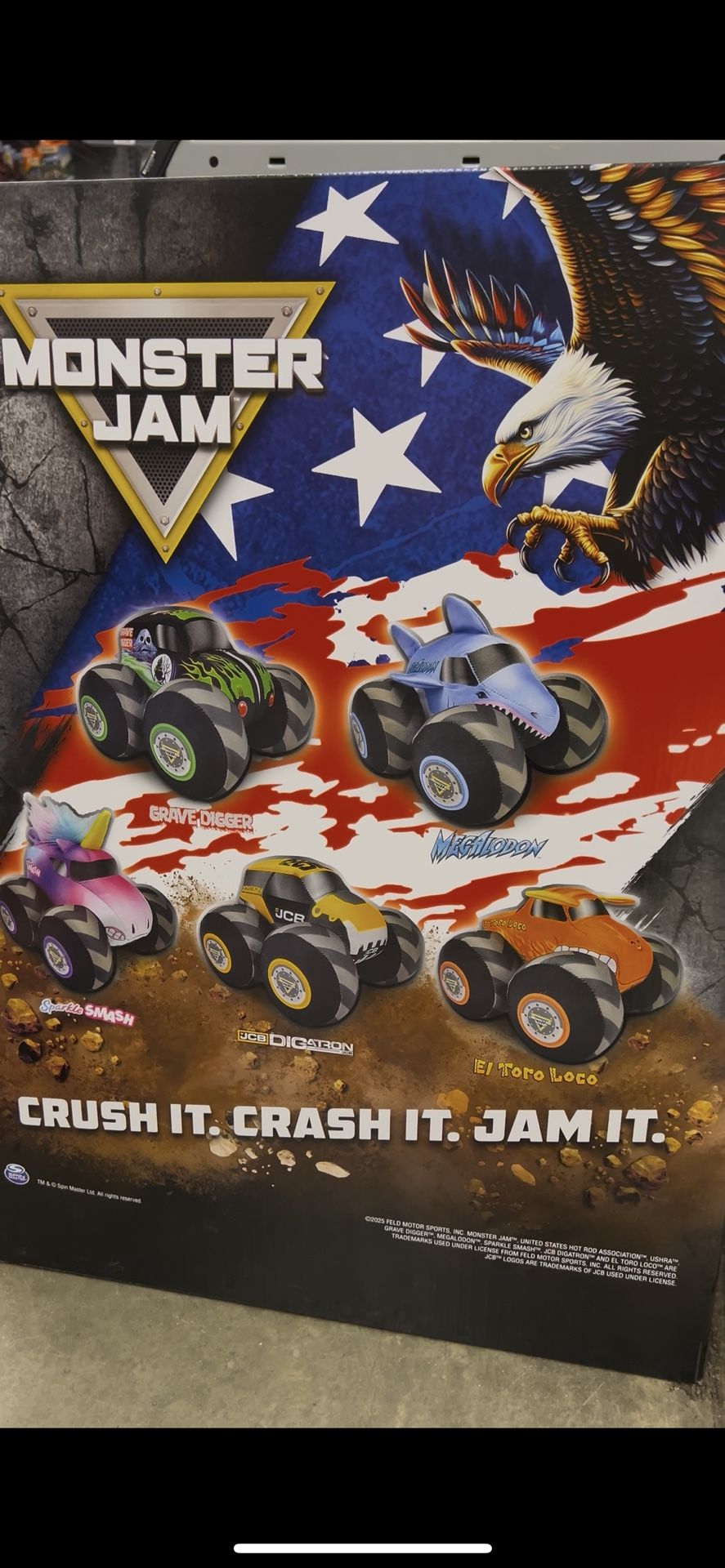 Monster Jam plushies