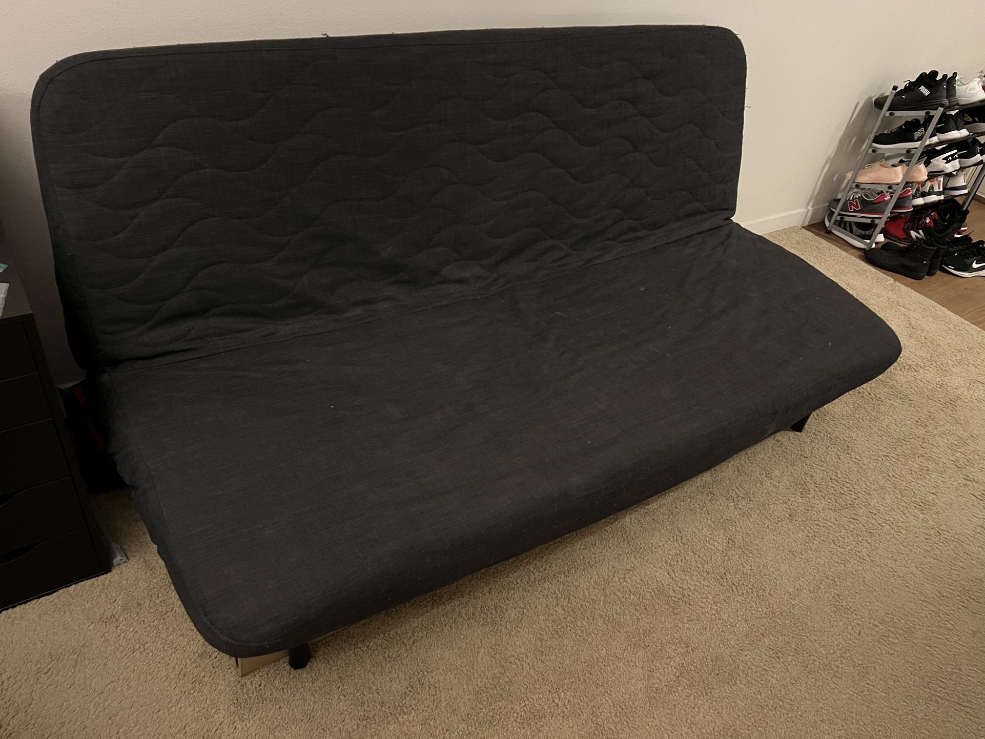 IKEA NYHAMN Sleeper sofa + cover