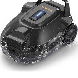 DANKARI Cordless Pool Robot Vacuum, Robotic Pool Rechargeable Cleaner for Above