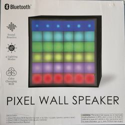 Bluetooth Pixel Wall Speaker 