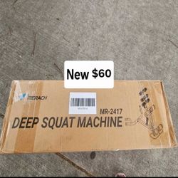 Deep Squat Machine New