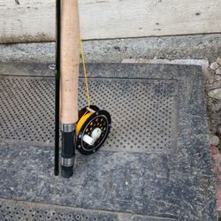 Scientific Angler Trout Fly Fishing Rod 8 Ft 6 In Two Sections Brand New