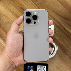 iPhone 15 Pro 256Gb Natural 🩶 Unlocked *Free Delivery* 