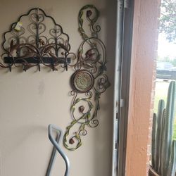 Metal Wall Decorations.