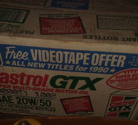 Castol GTX motor Oil 20 W50