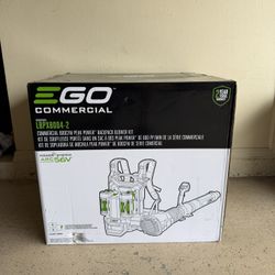 NEW EGO Power+ Commercial 56V 800 CFM Backpack Leaf Blower with 2x 6.0AH Batteries and Charger