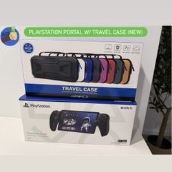 PS5 - Playstation Portal w/ Travel Case | Brand New🚨‼️